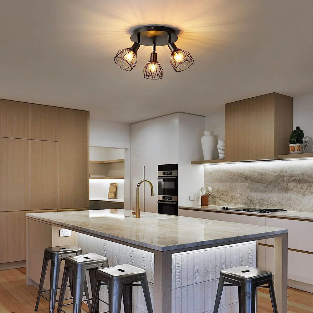 Three Bulbs Adjustable Ceiling Track Light - Image 3