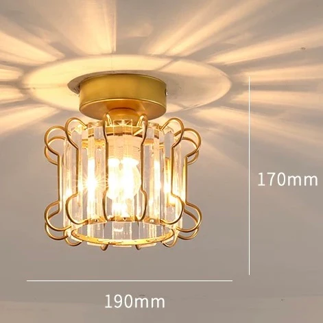 Industrial Glass Ceiling Lights For Hallway - Image 10
