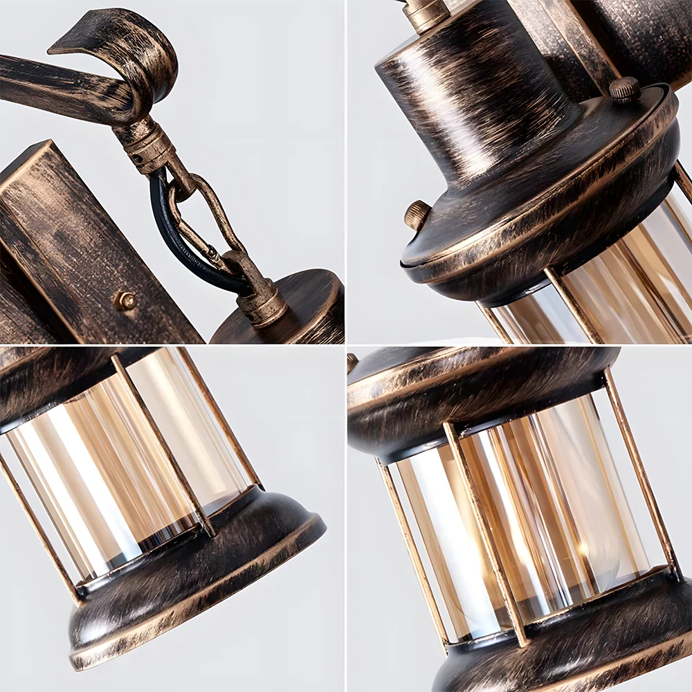 Industrial Wall Lights Lantern Wall Sconces - Image 10