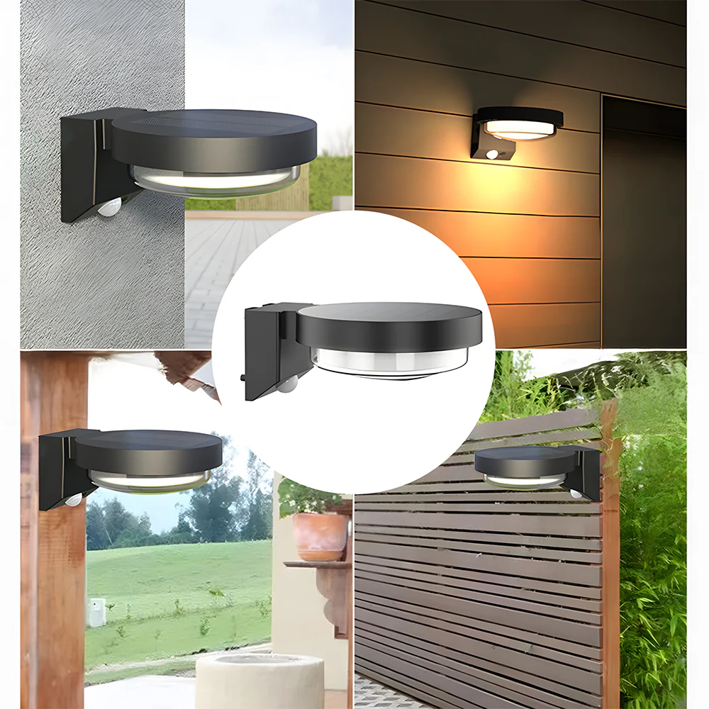 IP65 Solar Outdoor Black LED Lights - Image 7