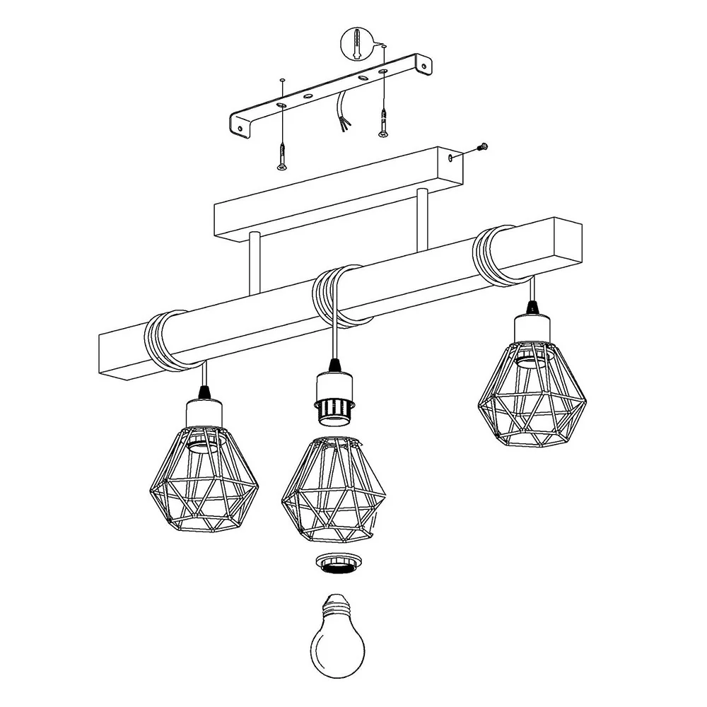 Iron Contemporary Ceiling Lights - Image 8