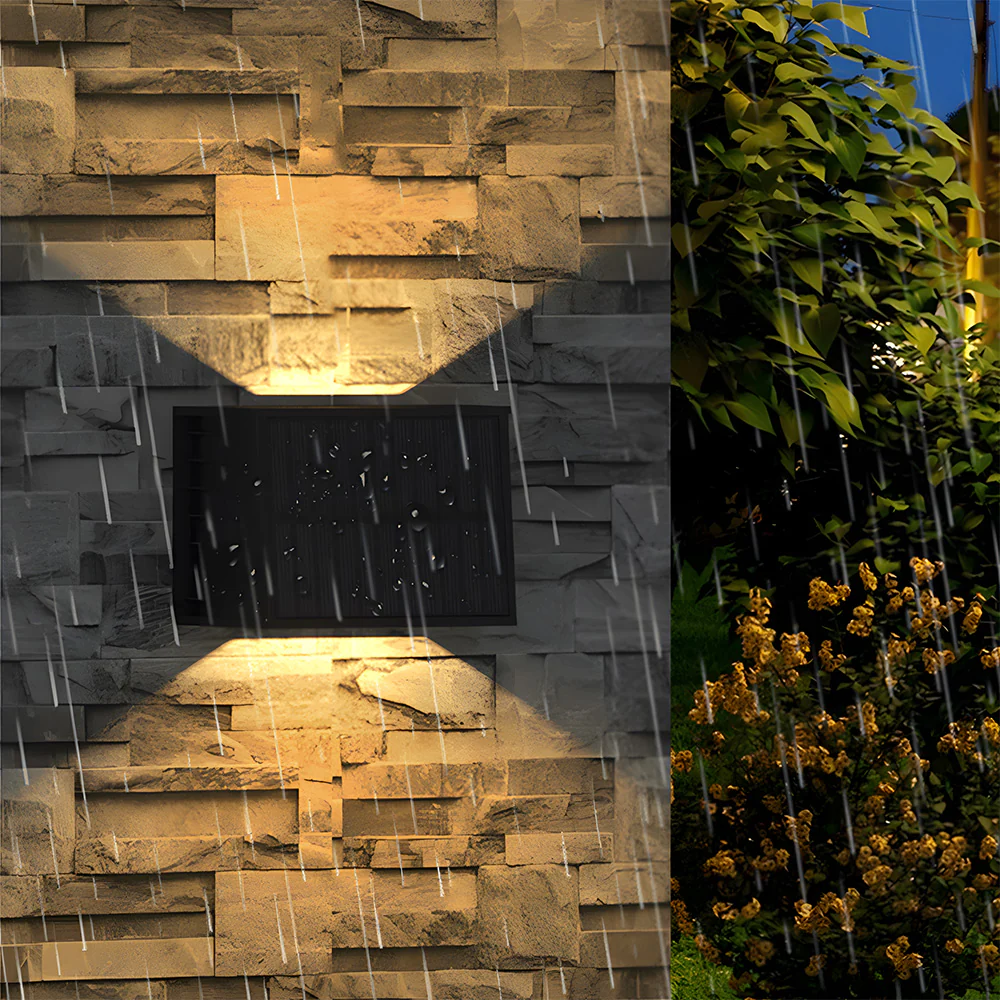 LED Solar Lights for Outdoor Wall, IP65 Waterproof Outdoor Wall Lights - Image 8
