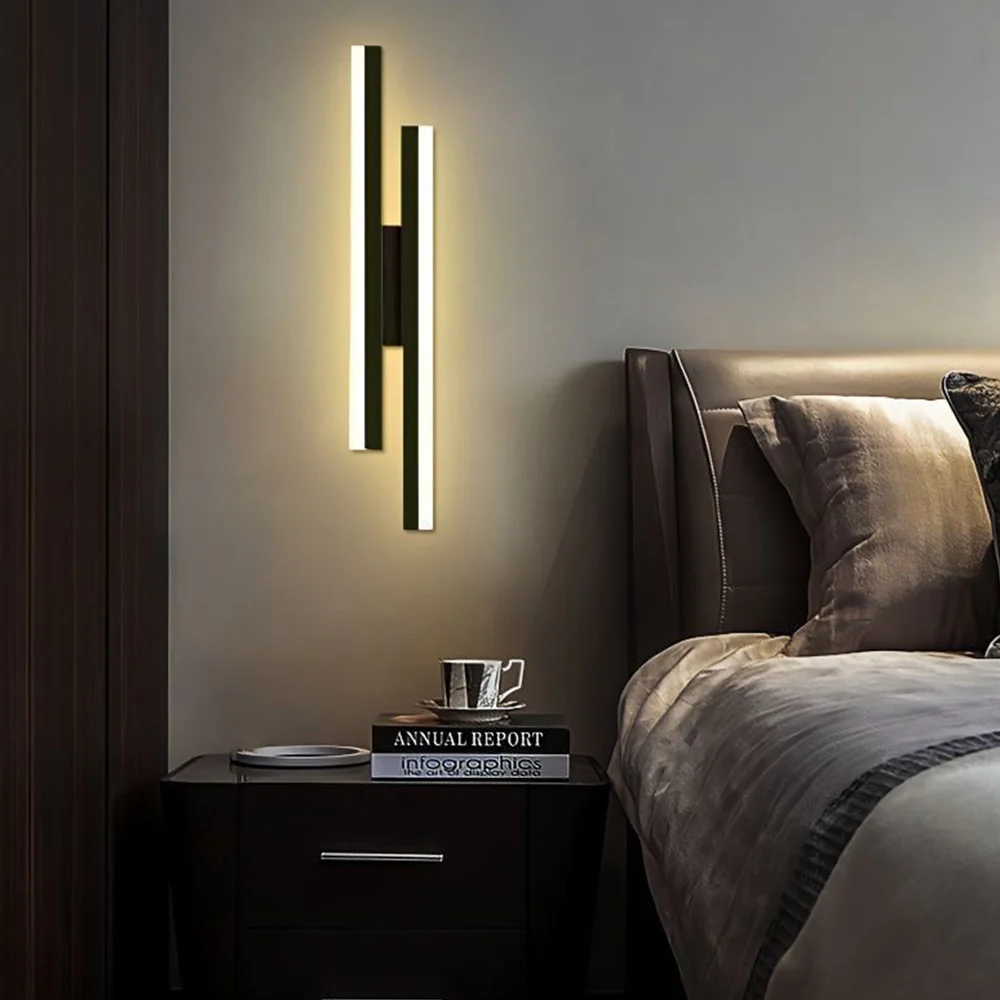 Long Acrylic Wall Sconce Living Room LED Wall Lights - Image 7