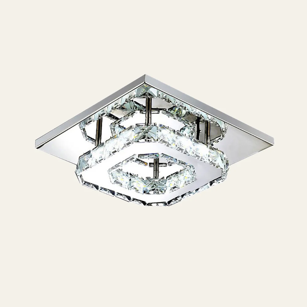 Luxurious Crystal Hallway LED Ceiling Lights - Image 11