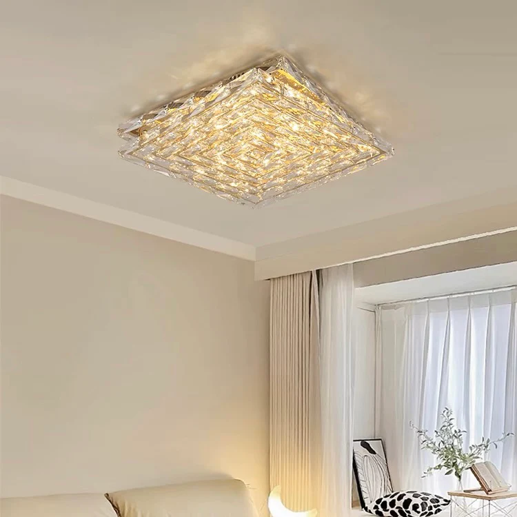 Luxury Crystal LED Ceiling Light - Image 3