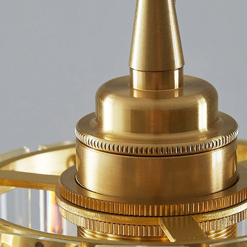 Luxury Elegance Glass Gold Pendant Lighting - Image 16
