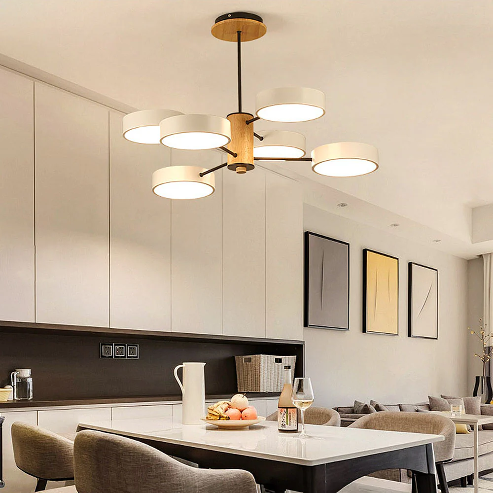 Macaron Multi Arm Modern LED Ceiling Pendant - Image 14