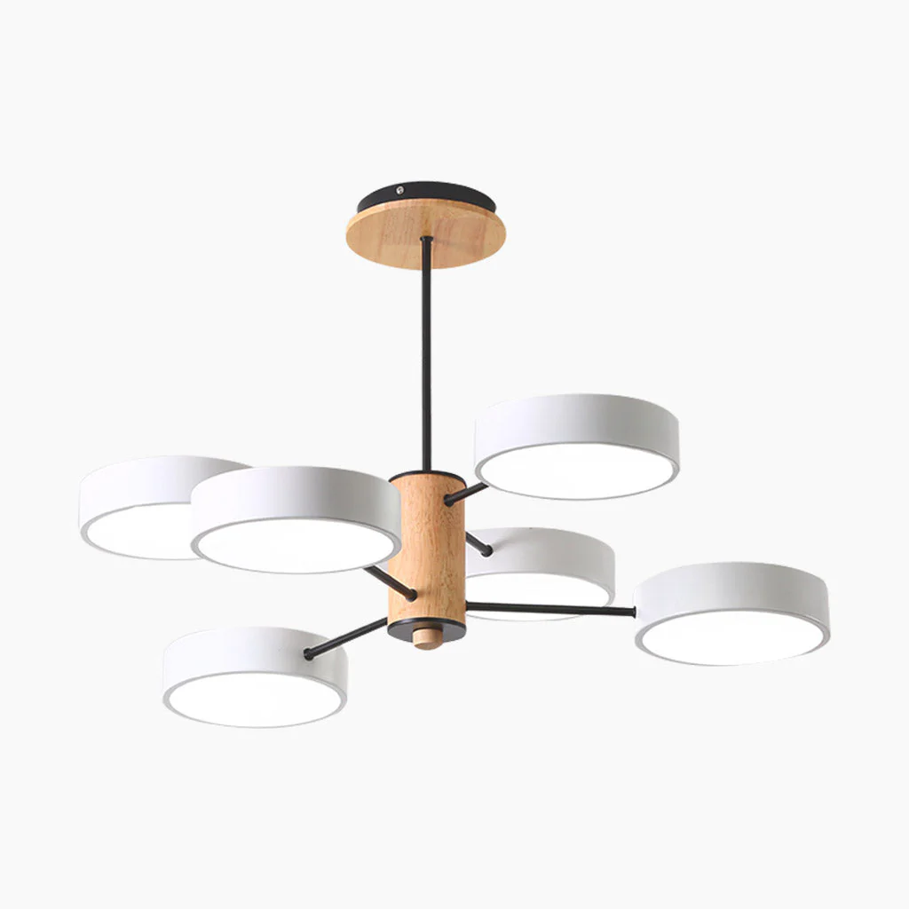 Macaron Multi Arm Modern LED Ceiling Pendant - Image 15