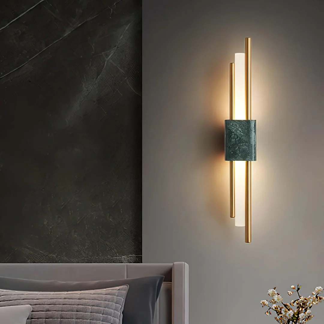 Marble Contemporary LED Wall Lights For Living Room - Image 6