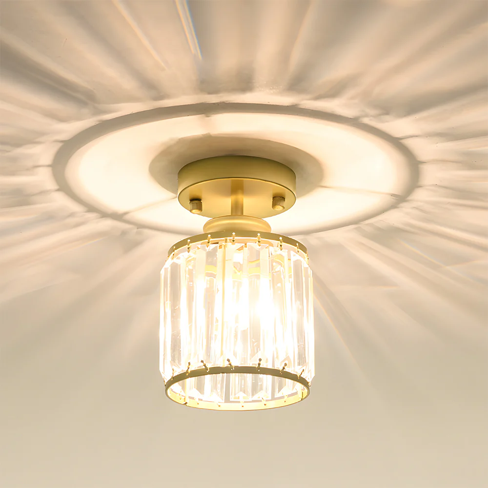 Mini Cylinder Crystal Hallway Ceiling Lights - Image 8