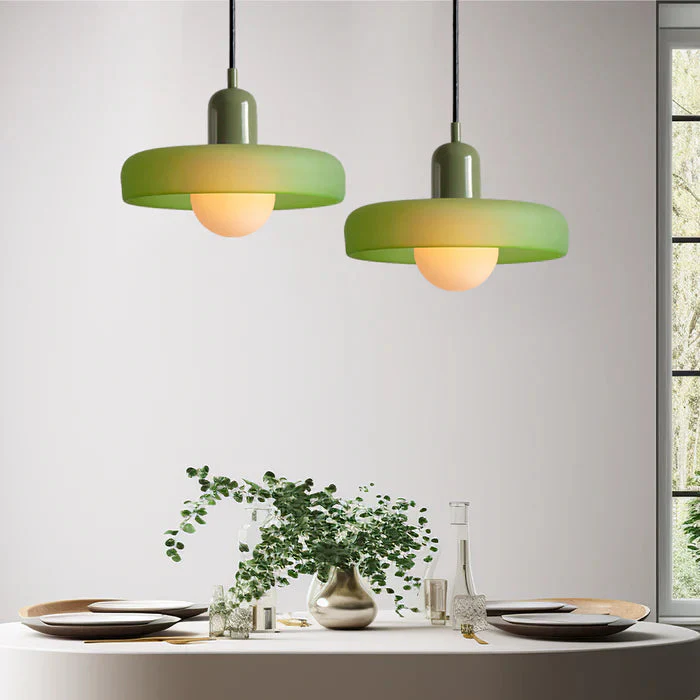 Bauhaus Modern Art Decor Colorful Glass Ceiling Pendant Light - Image 17