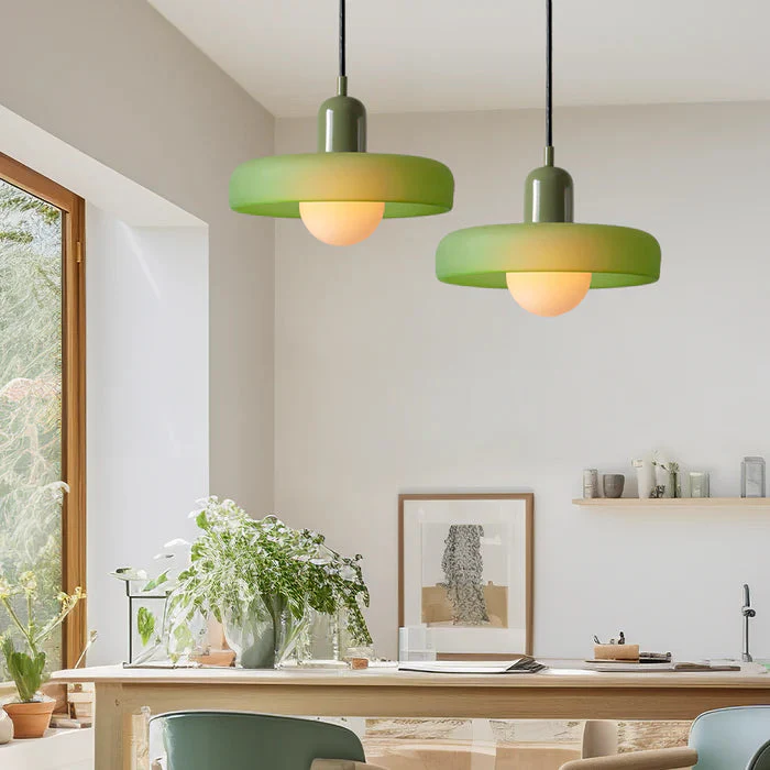Bauhaus Modern Art Decor Colorful Glass Ceiling Pendant Light - Image 18