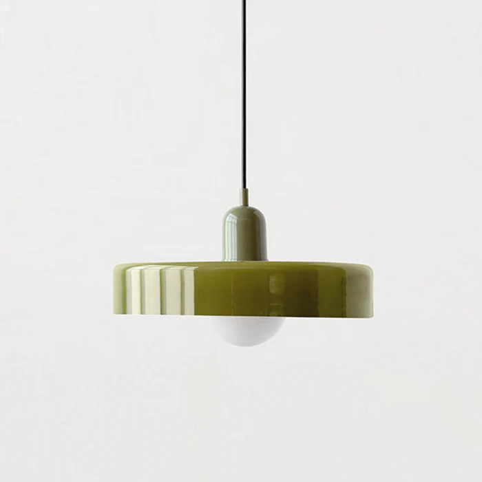 Bauhaus Modern Art Decor Colorful Glass Ceiling Pendant Light - Image 3