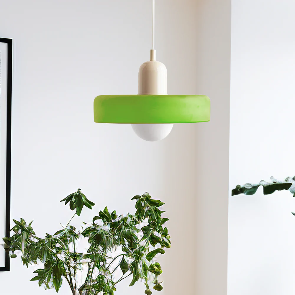 Bauhaus Modern Art Decor Colorful Glass Ceiling Pendant Light - Image 26