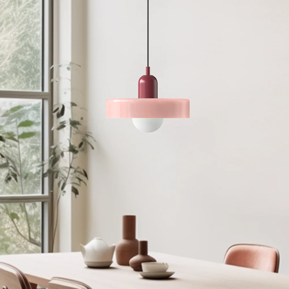 Bauhaus Modern Art Decor Colorful Glass Ceiling Pendant Light - Image 33