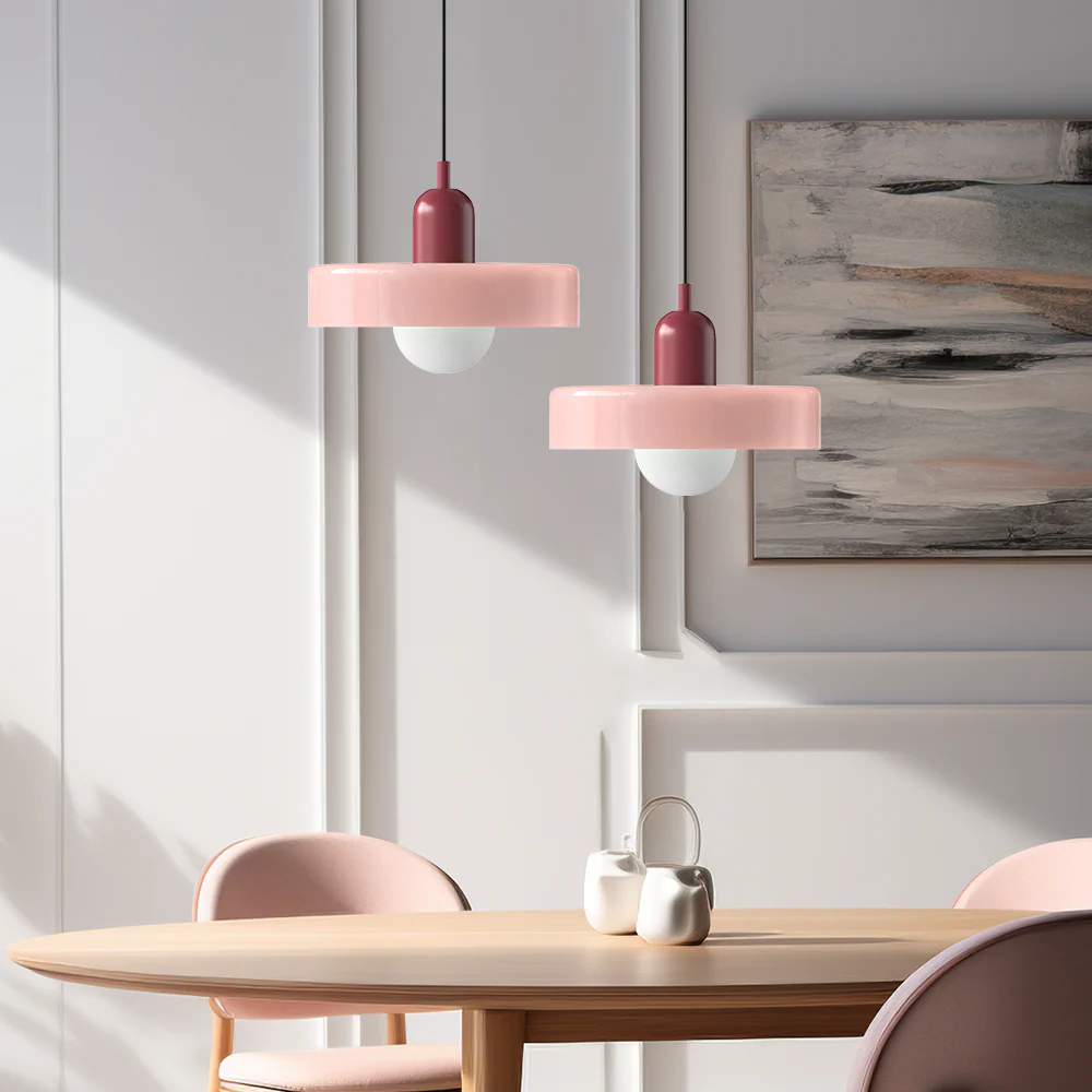 Bauhaus Modern Art Decor Colorful Glass Ceiling Pendant Light - Image 34