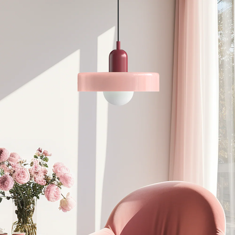 Bauhaus Modern Art Decor Colorful Glass Ceiling Pendant Light - Image 36