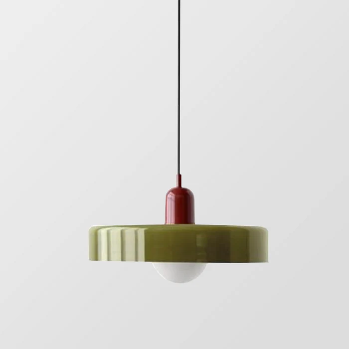 Bauhaus Modern Art Decor Colorful Glass Ceiling Pendant Light - Image 5