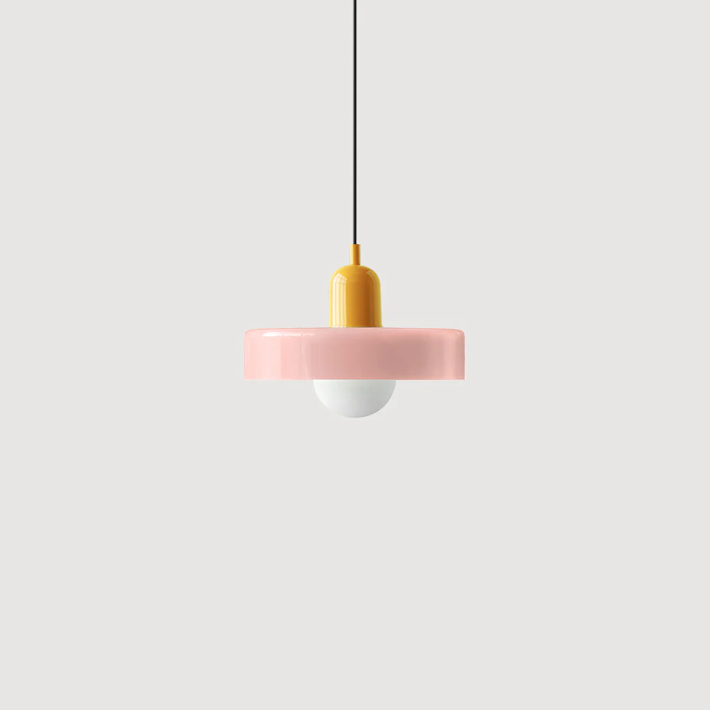 Bauhaus Modern Art Decor Colorful Glass Ceiling Pendant Light - Image 47