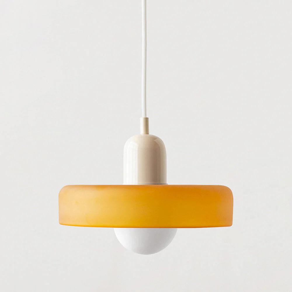 Bauhaus Modern Art Decor Colorful Glass Ceiling Pendant Light - Image 56