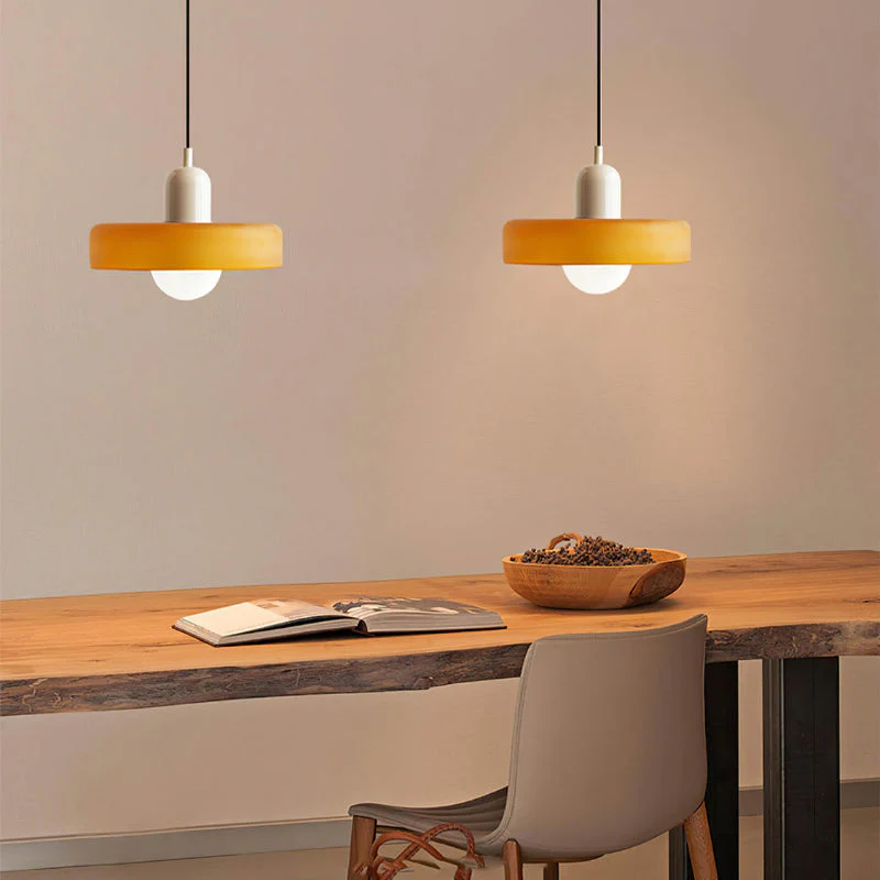 Bauhaus Modern Art Decor Colorful Glass Ceiling Pendant Light - Image 60