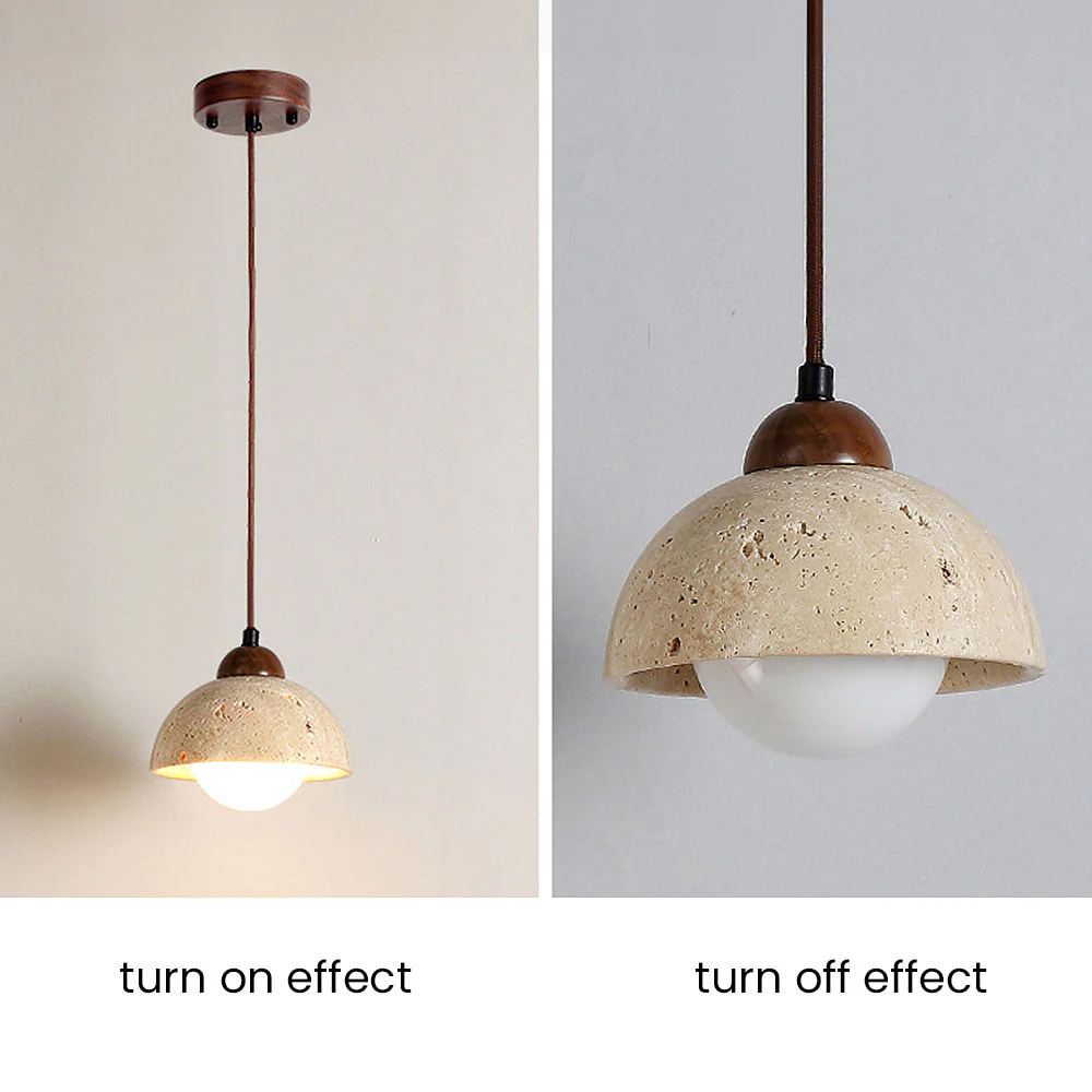 Minimalism White Stone Kitchen Pendant Lighting - Image 17