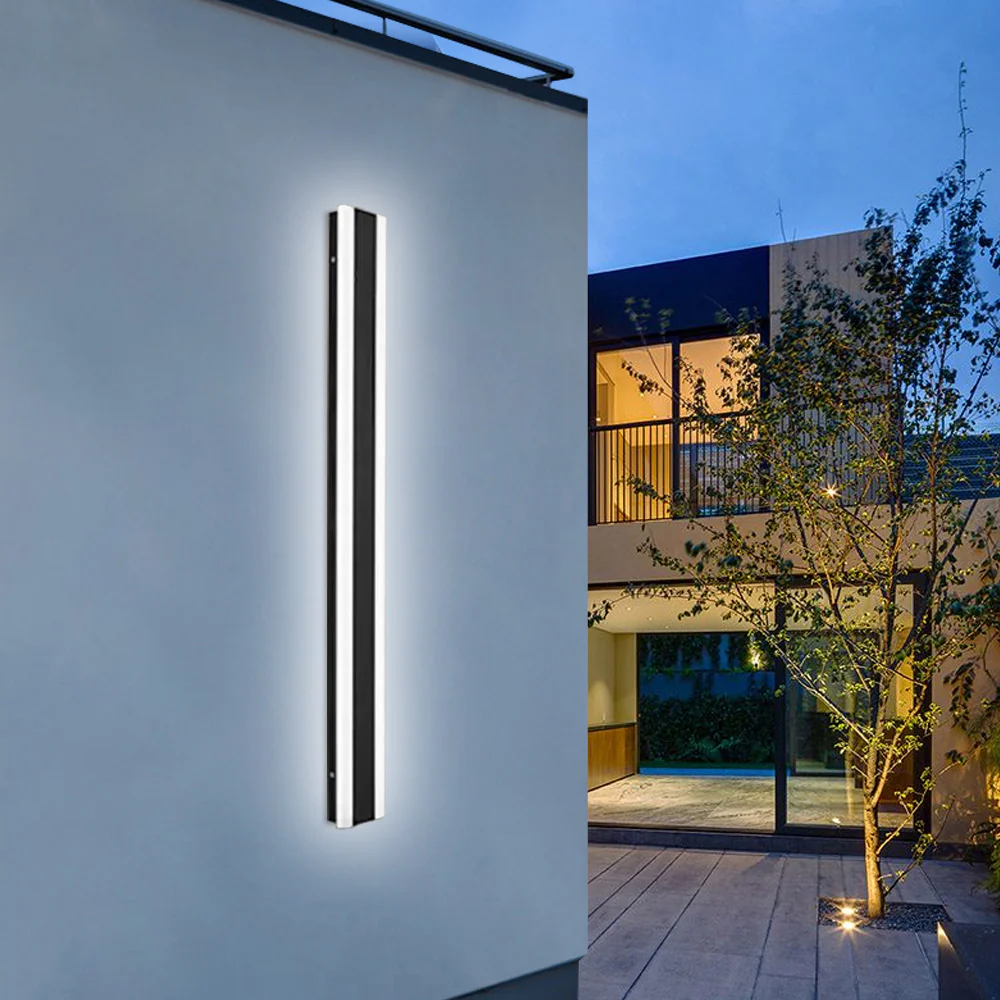 Minimalist Exterior Wall Lights, Black, IP65 - Image 13