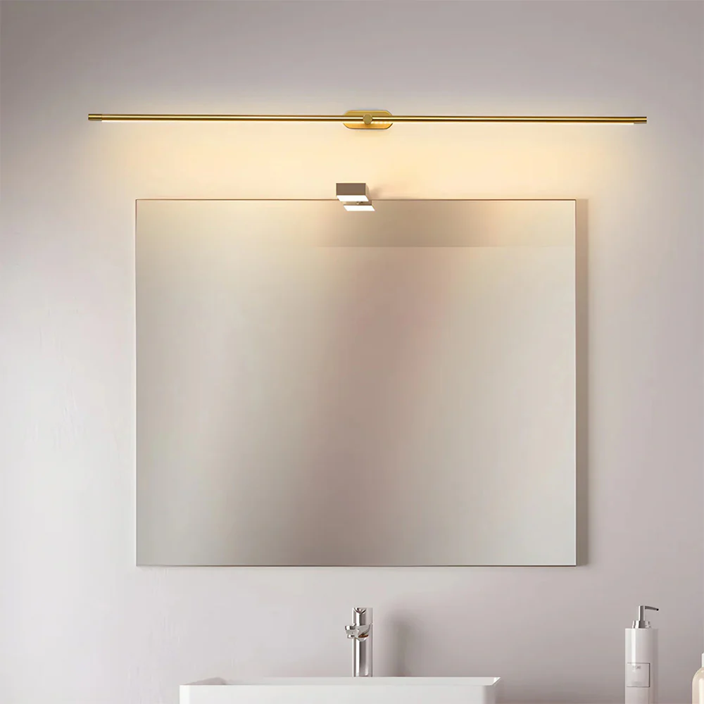 Minimalist Iron LED Wall Lights For Mirror Bathroom - Image 9