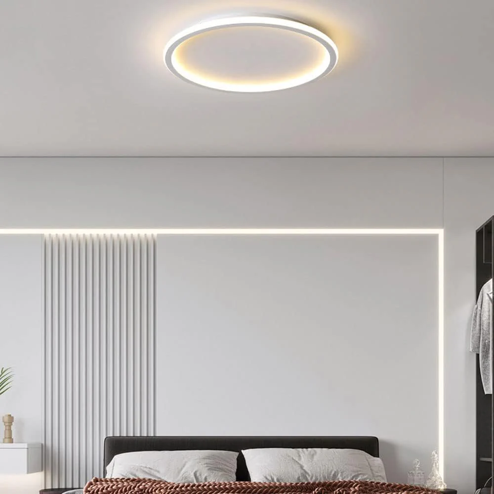 Modern Ultra-thin Round Low Ceiling Light - Image 24