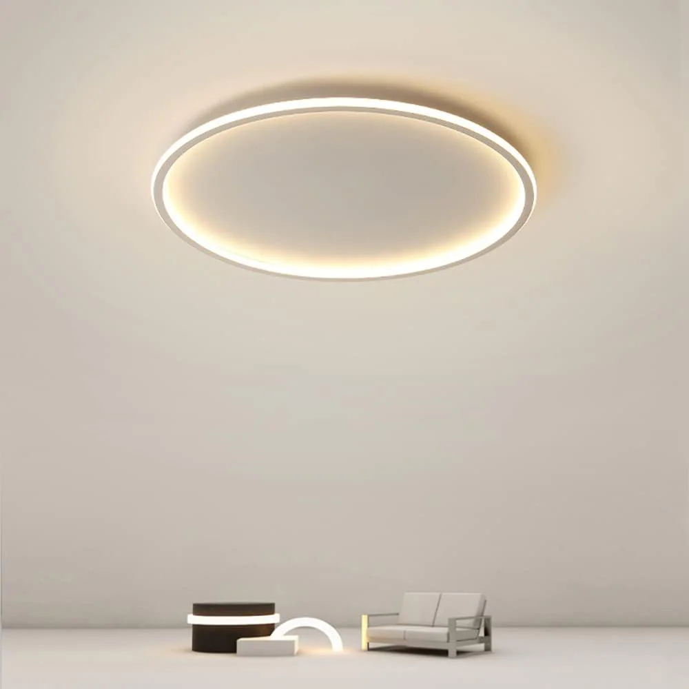 Modern Ultra-thin Round Low Ceiling Light - Image 26
