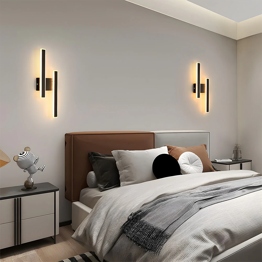 Minimalist Long Strip Bedroom Wall Light - Image 12