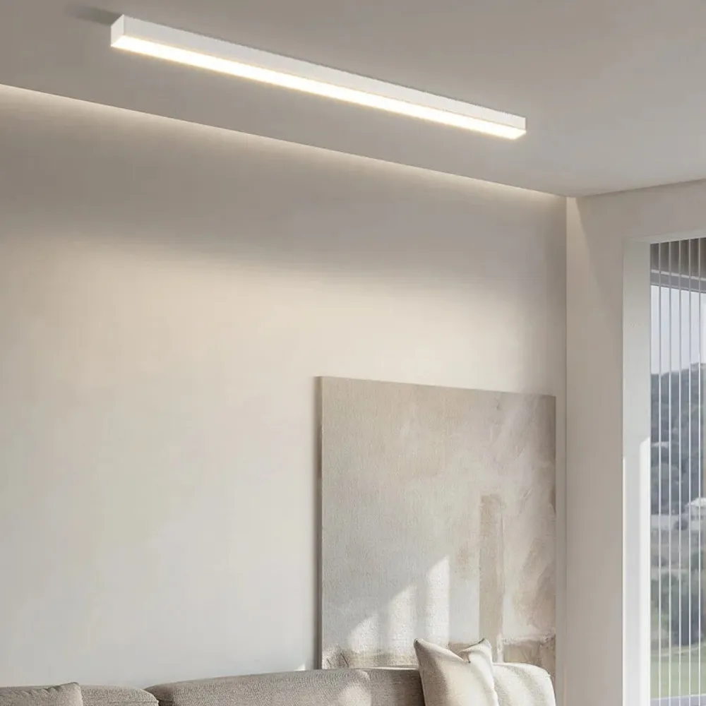 Minimalist Long Strip Flush Ceiling Light - Image 2