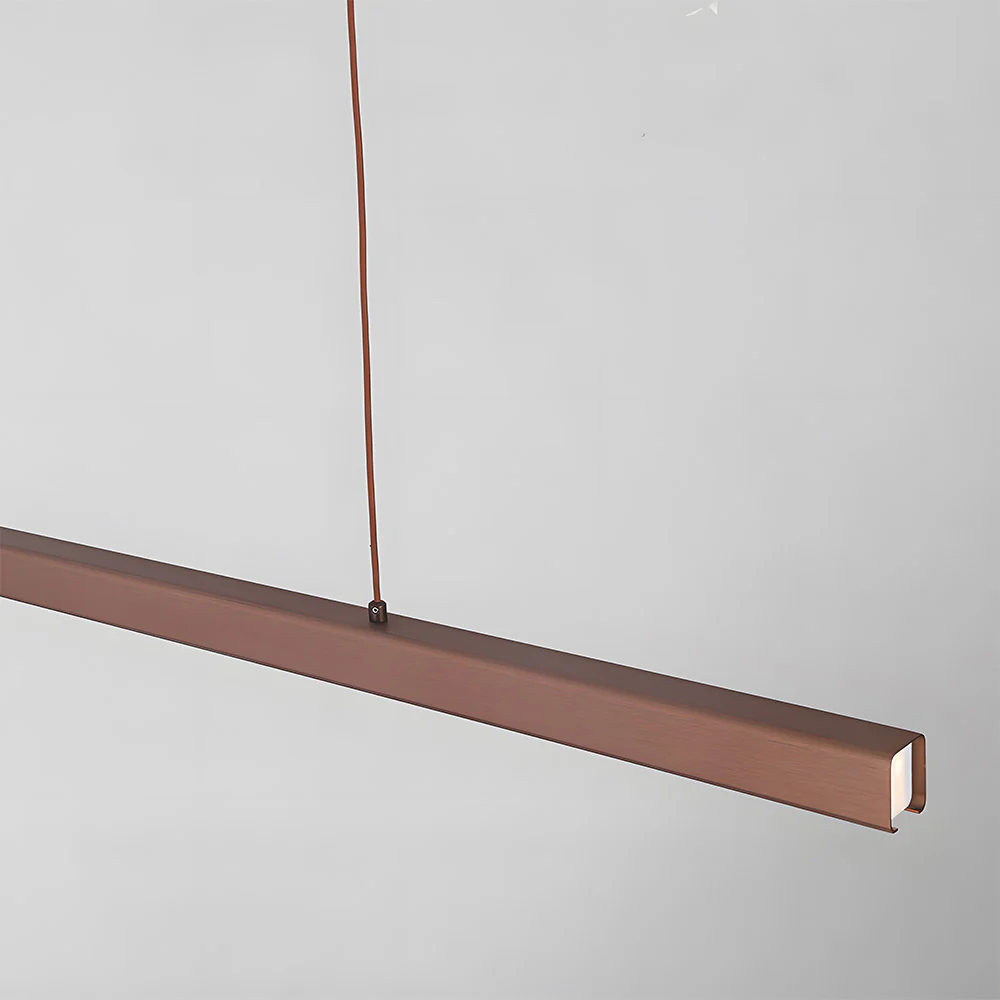 Minimalist One-line Long LED Dining Room Pendant Lights - Image 23