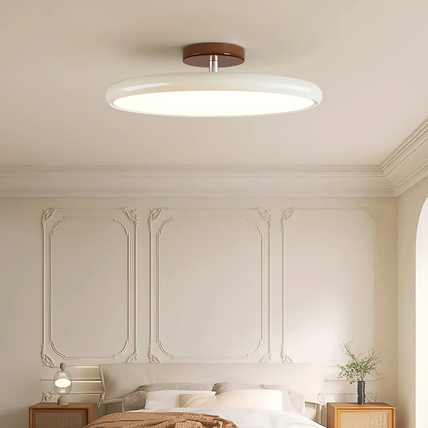 Minimalist Rotatable Acrylic LED Bedroom Ceiling Lights - Image 4