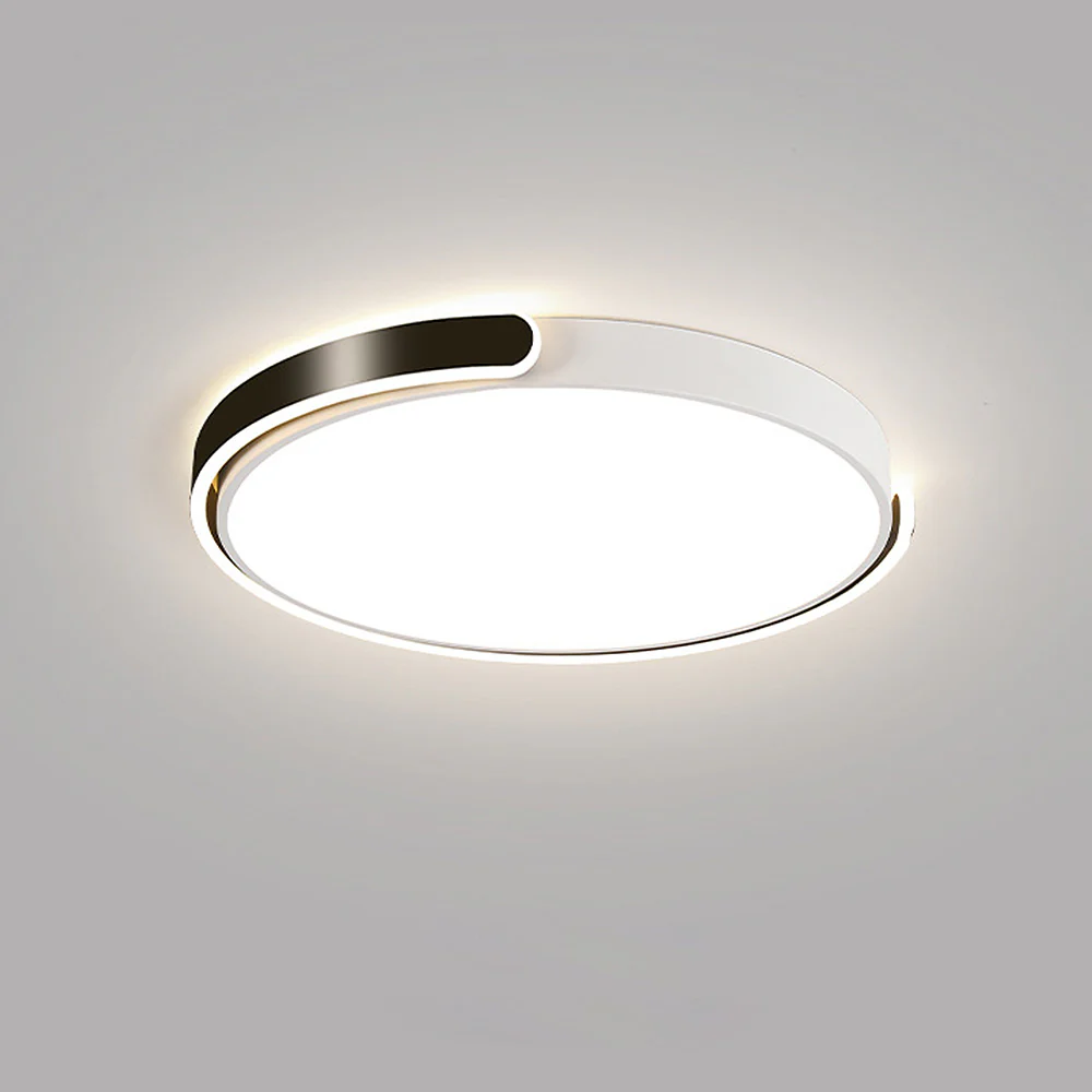 Minimalist Round Acrylic Bedroom LED Ceiling Light - Image 12