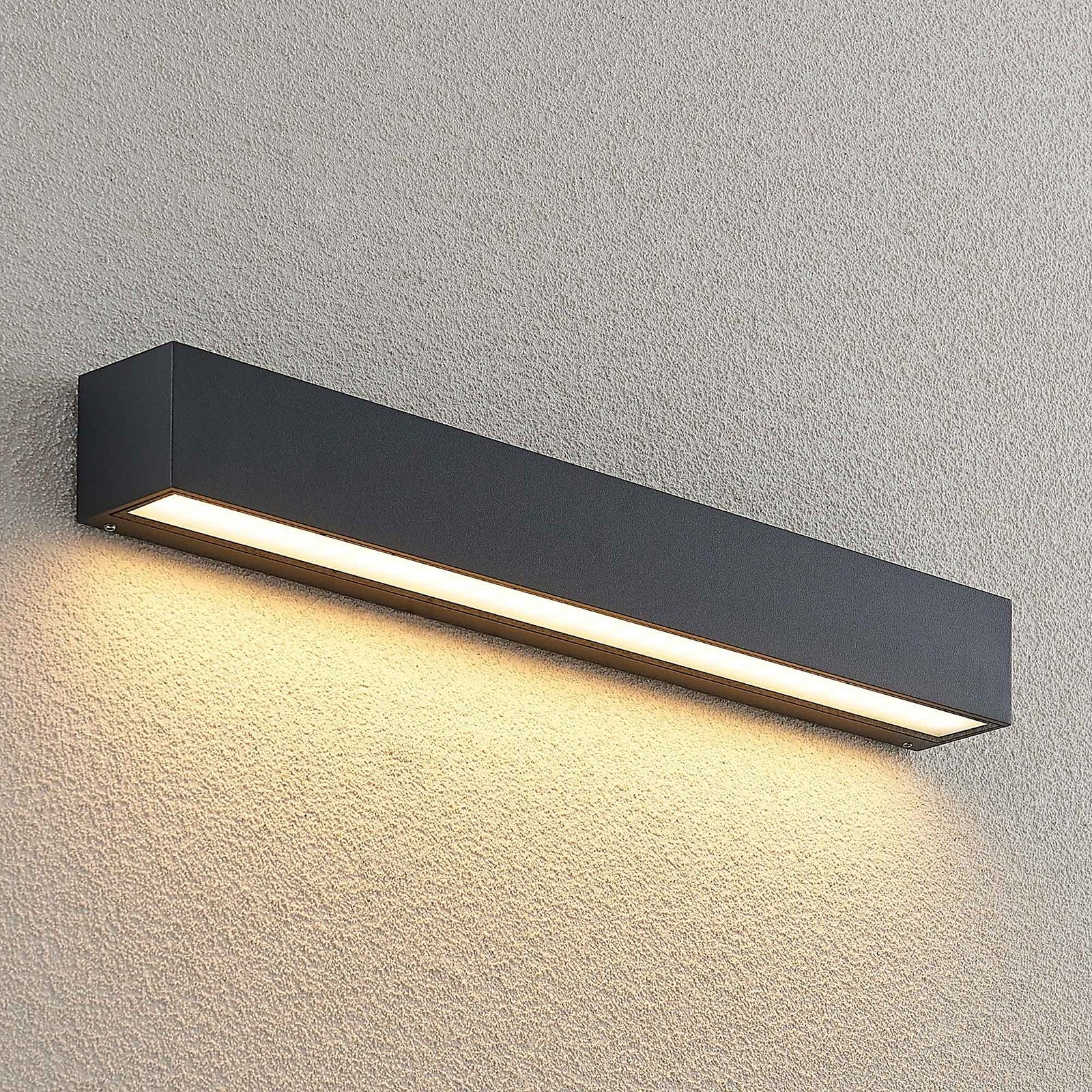 Minimalist Waterproof Aluminum Black LED Outdoor Wall Lights - Image 7