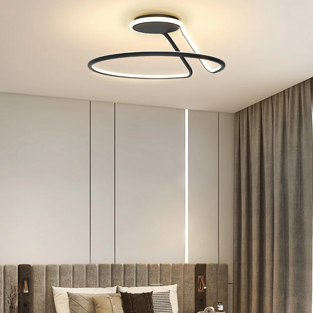 Modern Acrylic Dimmable LED Bedroom Ceiling Lights - Image 11