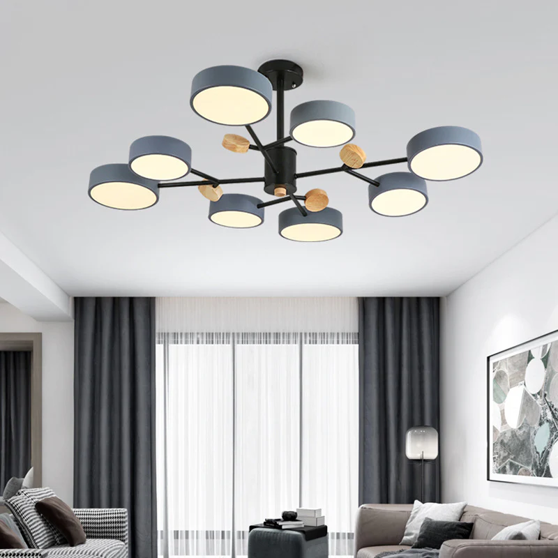 Modern Acrylic LED Hanging Light for Living Room - Image 11