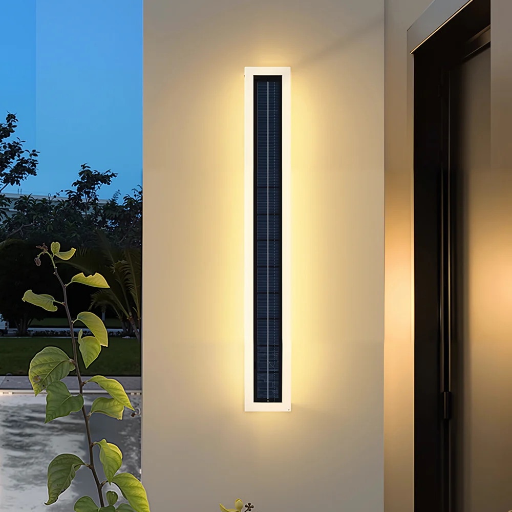 Modern Bright Long Black Led Exterior Wall Lights - Image 5