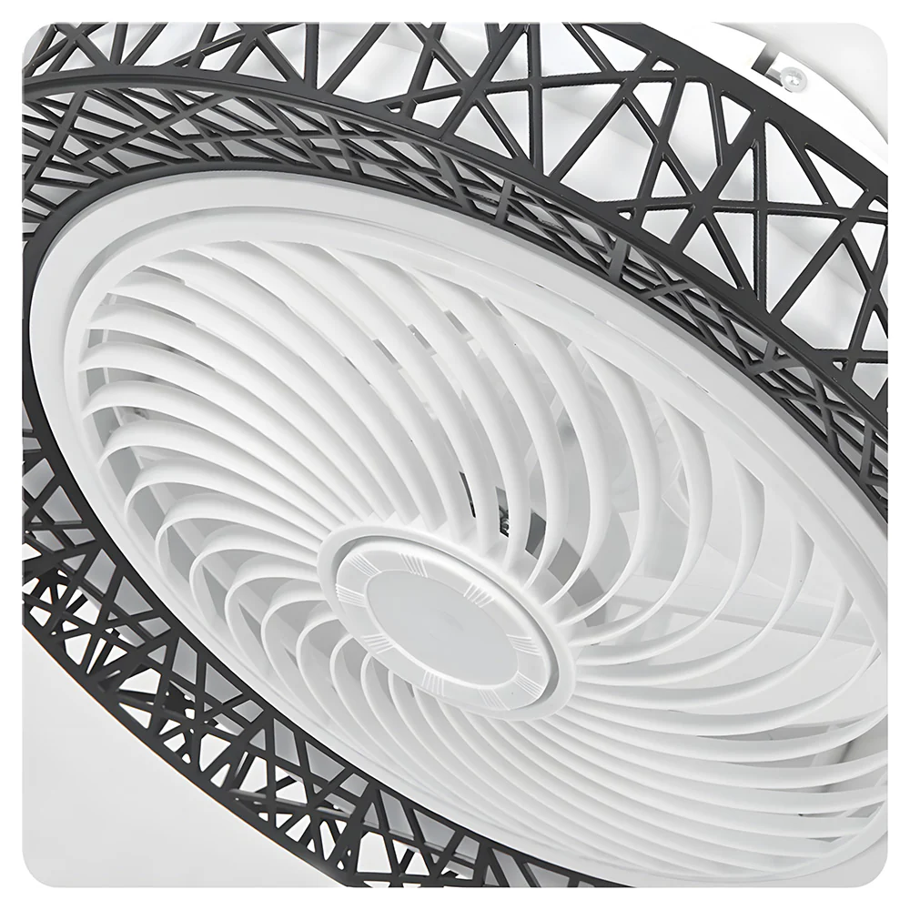 Modern Ceiling Fan with Light for Kids room Kitchen Bedroom, 3 Speed, Low Profile Remote Control - Image 9