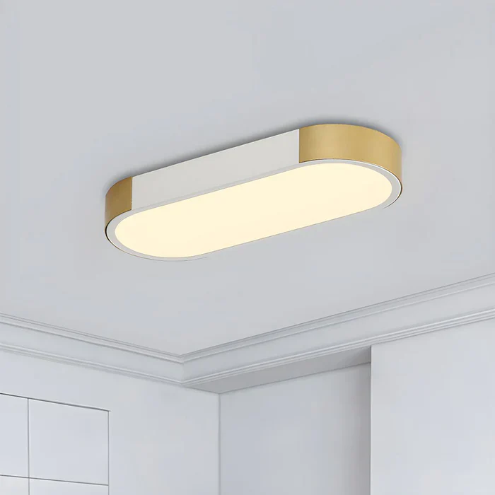 Modern Chic Iron Living Room Flush LED Ceiling Light - Image 14