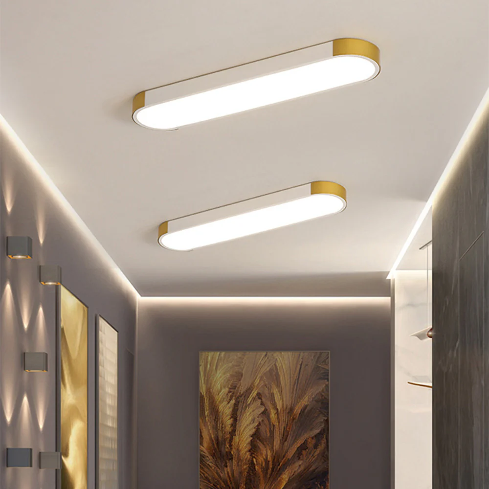 Modern Chic Iron Living Room Flush LED Ceiling Light - Image 17