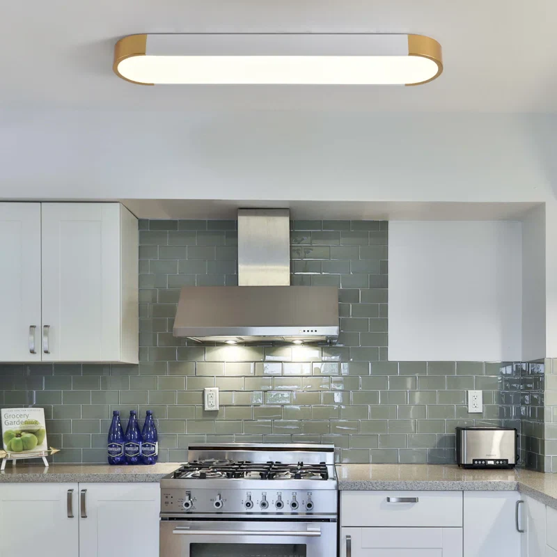 Modern Chic Iron Living Room Flush LED Ceiling Light - Image 21