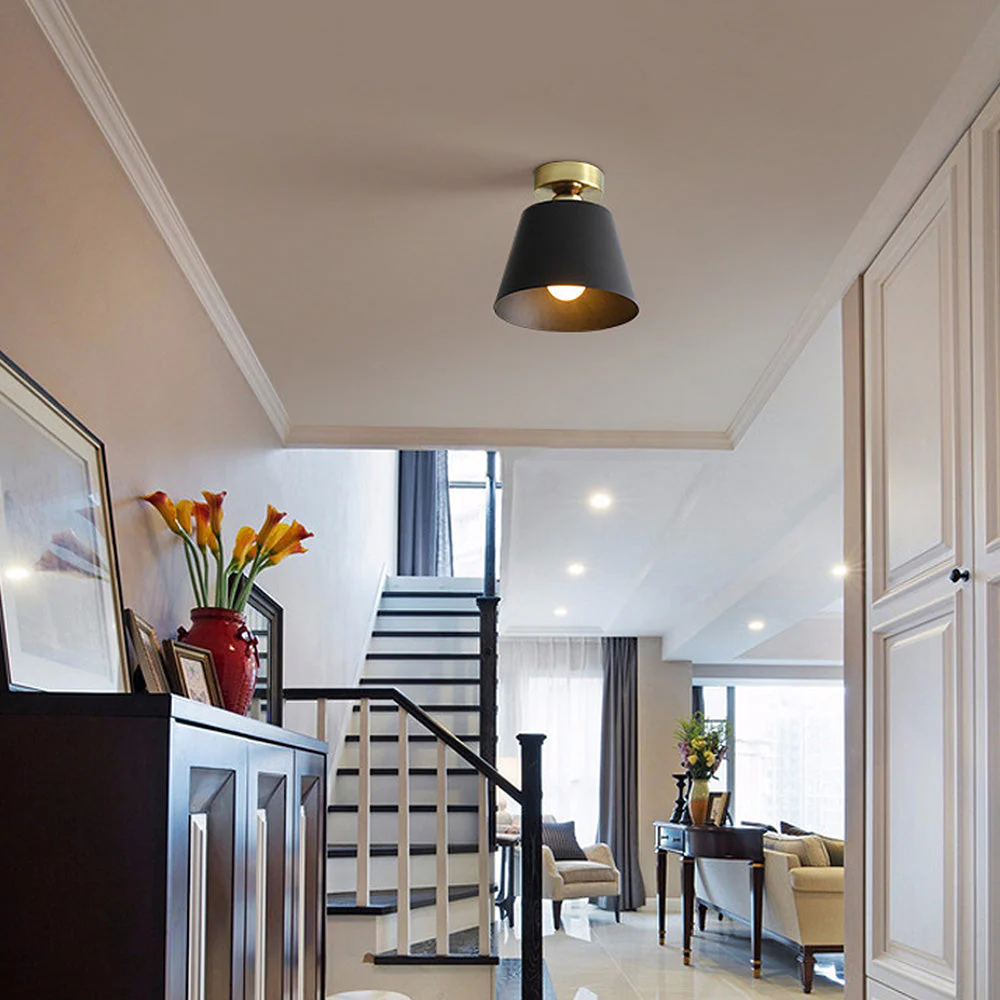 Modern Conical Iron Shape Ceiling Light - Image 3