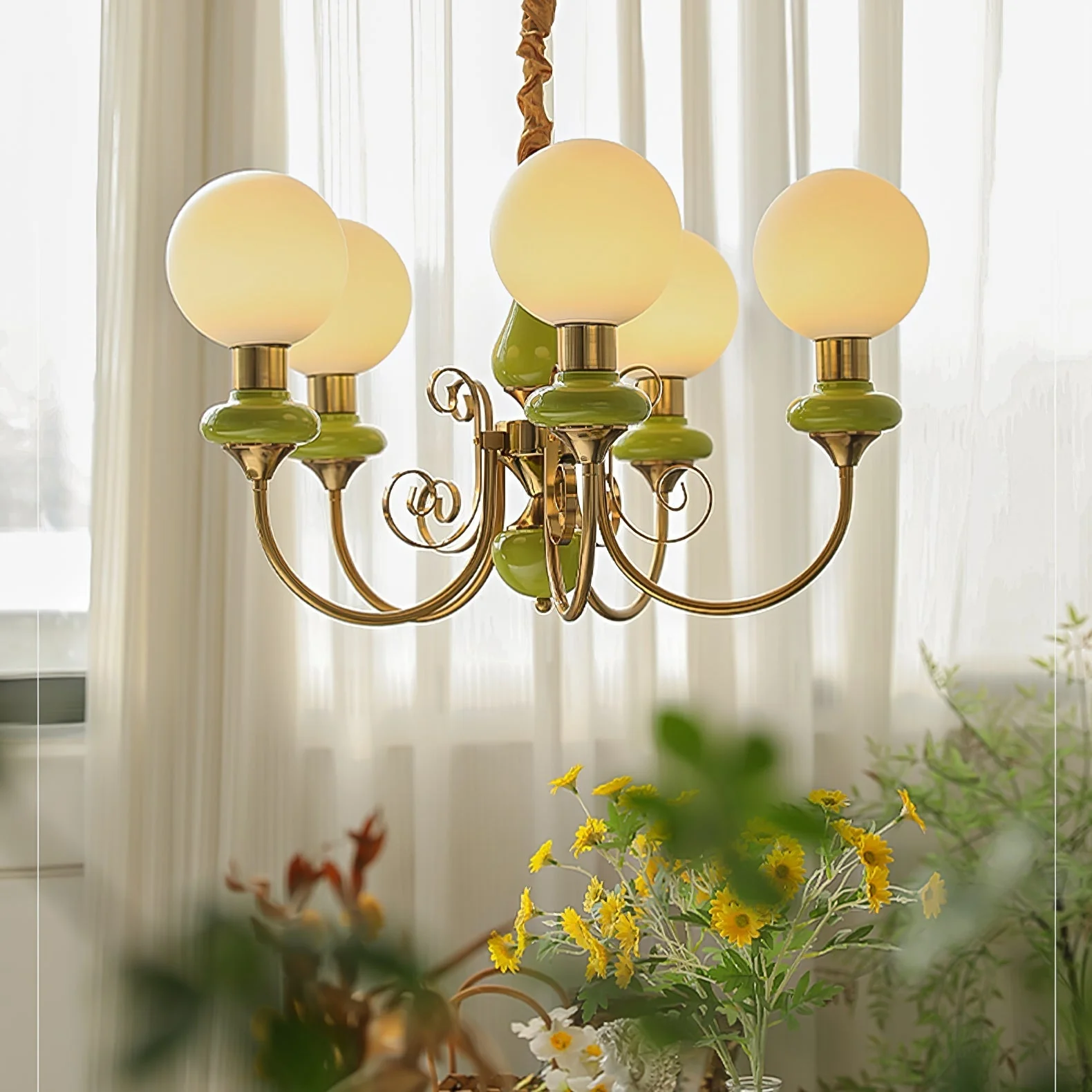 Modern Creative Art Onyx Chandelier - Image 10