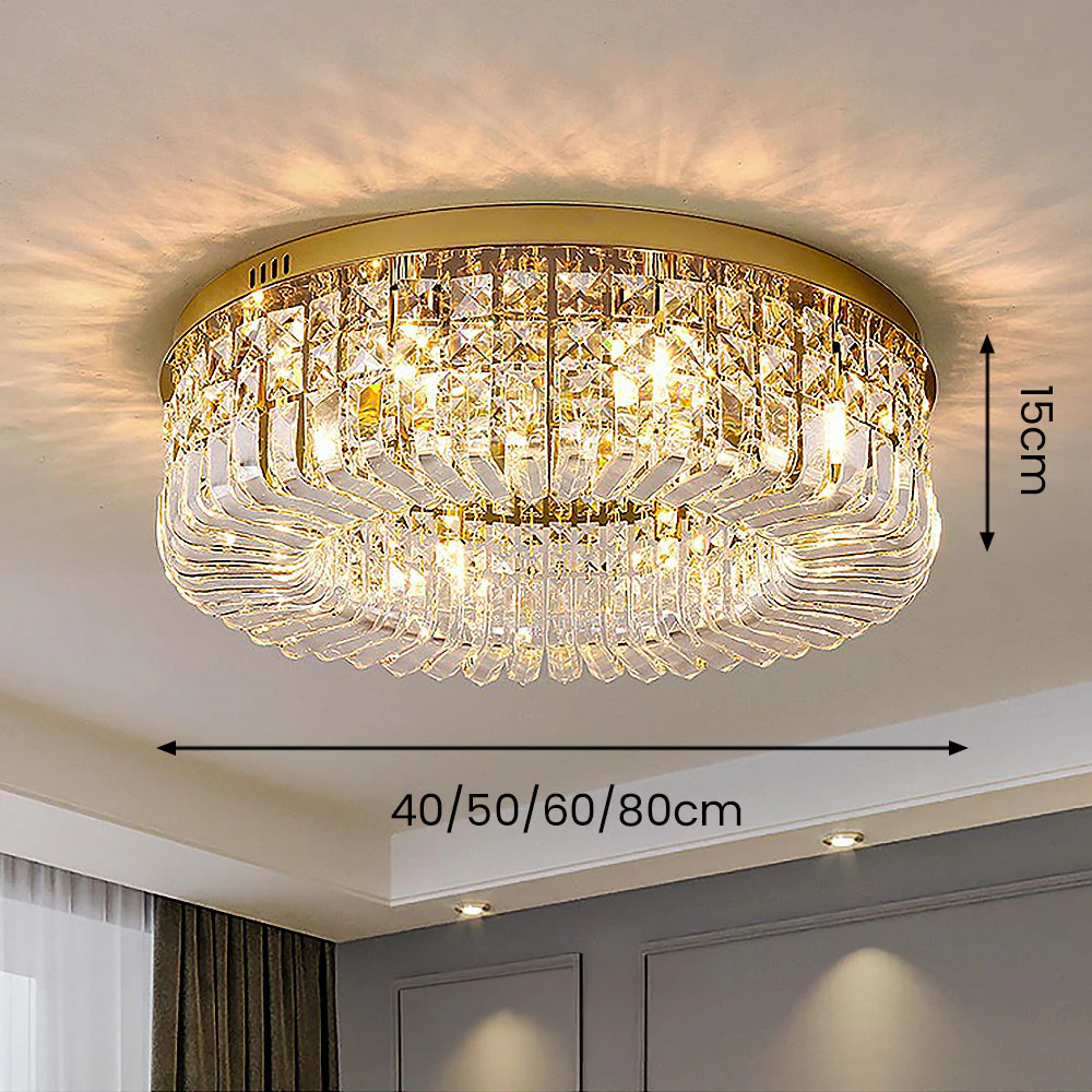 Modern Crystal Ceiling Lights For Bedroom - Image 7