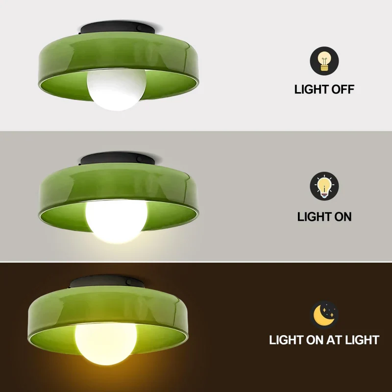 Modern Round Flush Mount Kitchen Flush Ceiling Light - Image 20
