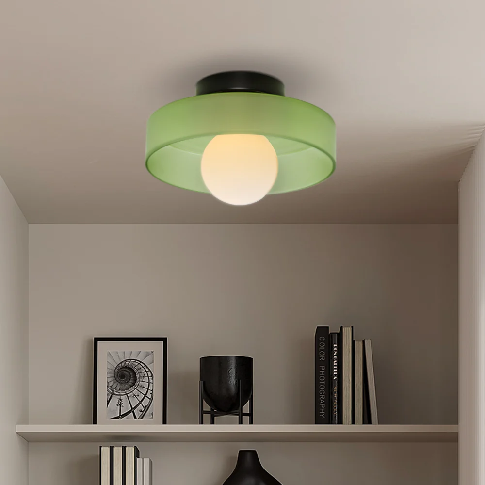 Modern Round Flush Mount Kitchen Flush Ceiling Light - Image 23