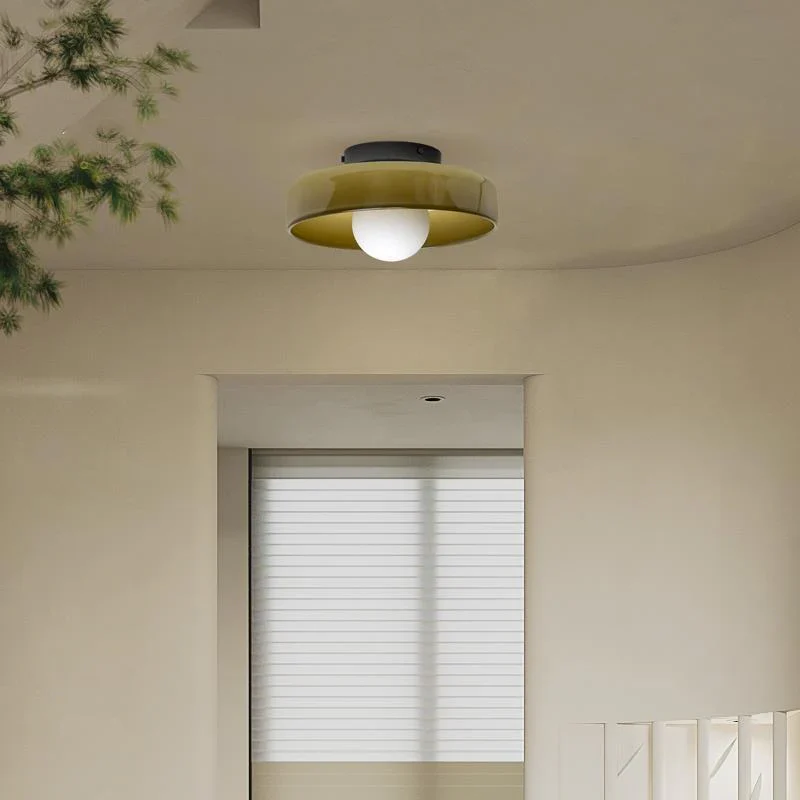 Modern Round Flush Mount Kitchen Flush Ceiling Light - Image 3