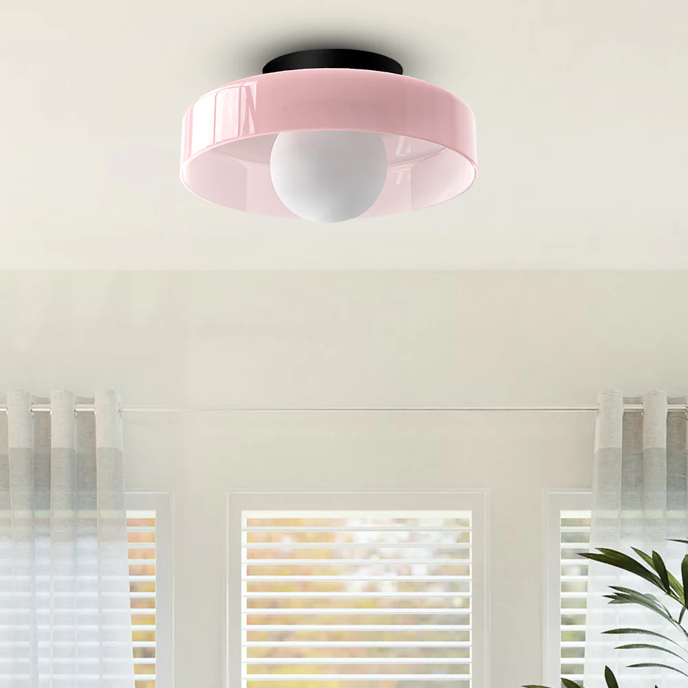 Modern Round Flush Mount Kitchen Flush Ceiling Light - Image 30